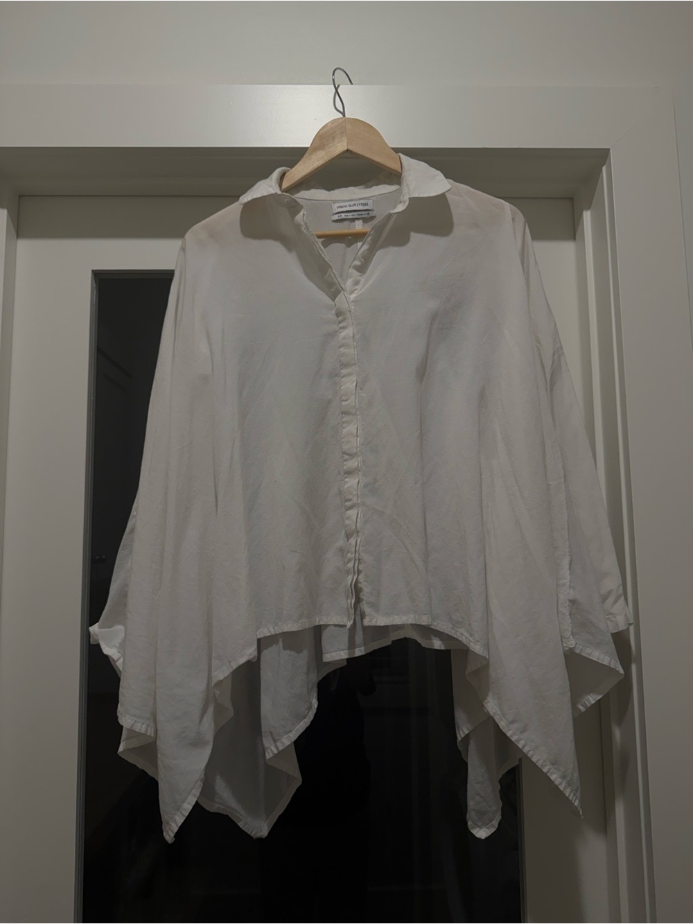 Urban Outfitters White Collared Button Shirt